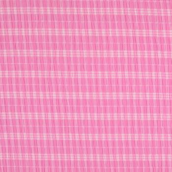 Seersucker Karo, pink